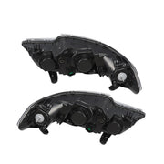 DURAFORCE Pair LED Headlights Clear Lens LH+RH for 2010-2013 Kia Forte Koup