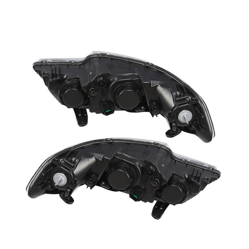 DURAFORCE Pair LED Headlights Clear Lens LH+RH for 2010-2013 Kia Forte Koup