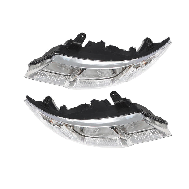 DURAFORCE Pair LED Headlights Clear Lens LH+RH for 2010-2013 Kia Forte Koup