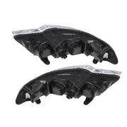 DURAFORCE Pair LED Headlights Clear Lens LH+RH for 2010-2013 Kia Forte Koup