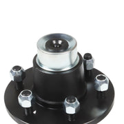 DURAFORCE 2 Pcs Shipping Container Wheels 6x5.5 Lug Bolt-On Spindle Kit Superior Quality