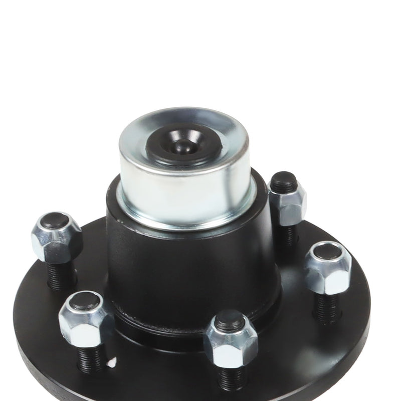 DURAFORCE 2 Pcs Shipping Container Wheels 6x5.5 Lug Bolt-On Spindle Kit Superior Quality