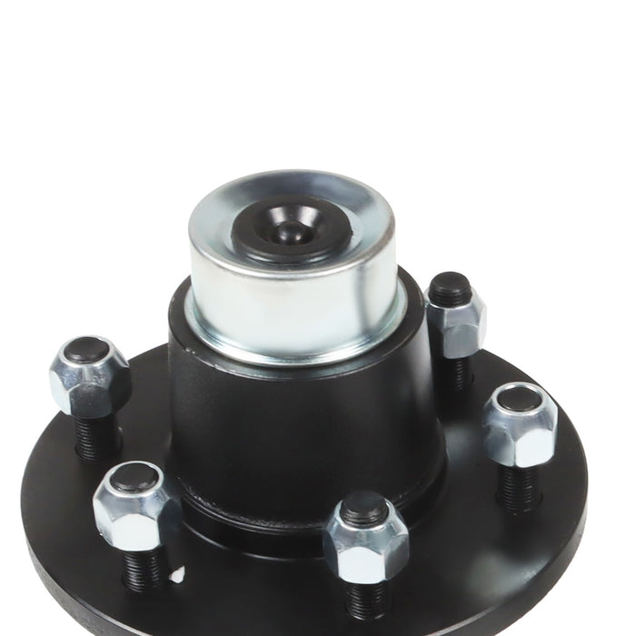 DURAFORCE 2 Pcs Shipping Container Wheels 6x5.5 Lug Bolt-On Spindle Kit Superior Quality