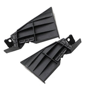 DURAFORCE 2Pc Front Steel Bumper Bracket Set Reinforcement Cover for 2005-09 Ford Mustang