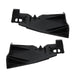DURAFORCE 2Pc Front Steel Bumper Bracket Set Reinforcement Cover for 2005-09 Ford Mustang