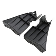 DURAFORCE 2Pc Front Steel Bumper Bracket Set Reinforcement Cover for 2005-09 Ford Mustang