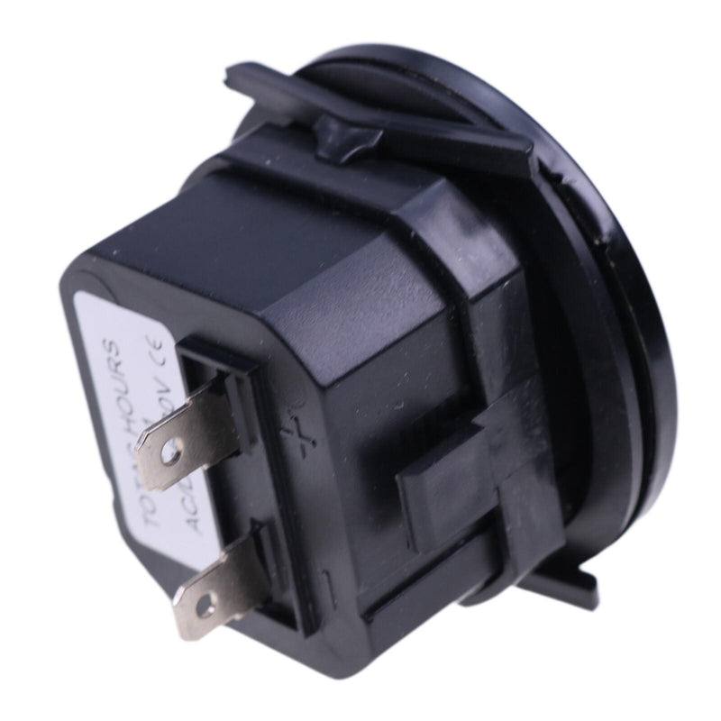 DURAFORCE Hour Meter 10-80 Volts AM125427 for John Deere LX172-LX188 GT242 PC1980 622 5830