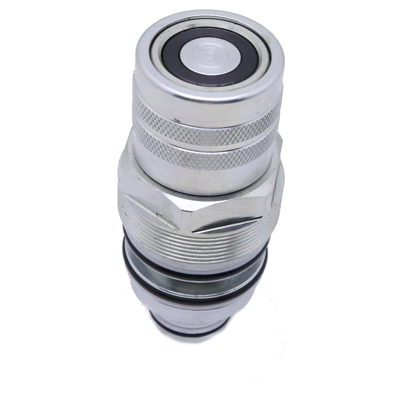 DURAFORCE Hydraulic 1/2" Male Flat Face Coupler for Bobcat S160 S175 S185 S205 S220 S250