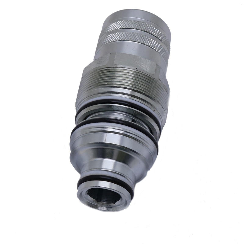 DURAFORCE Hydraulic 1/2" Male Flat Face Coupler for Bobcat S160 S175 S185 S205 S220 S250