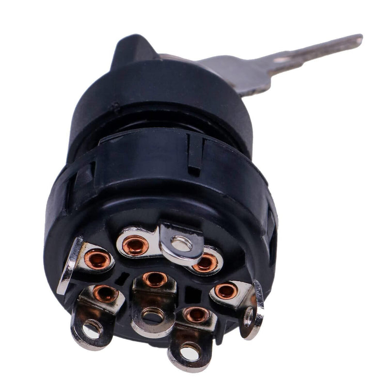 DURAFORCE Ignition Key Switch 4360469 for JLG T350 1532E2 1932E2 2032E2 2632E2 2646E2