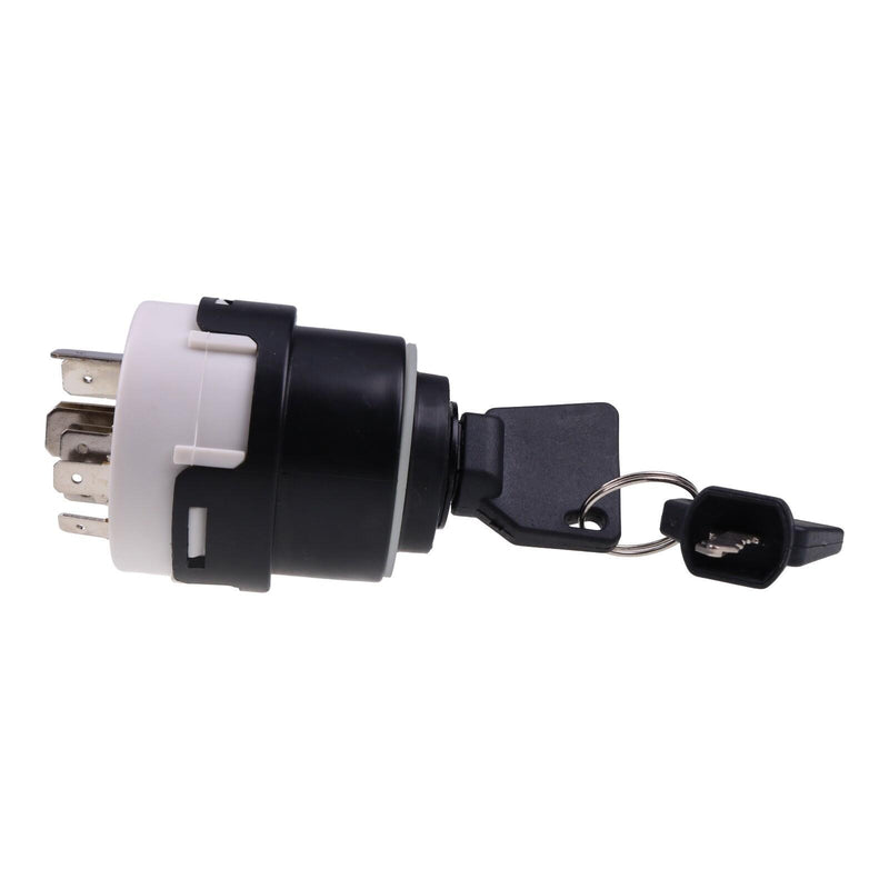 DURAFORCE Ignition Key Switch 701/80184 50988 85804674 for JCB CASE IH Deutz-Fahr