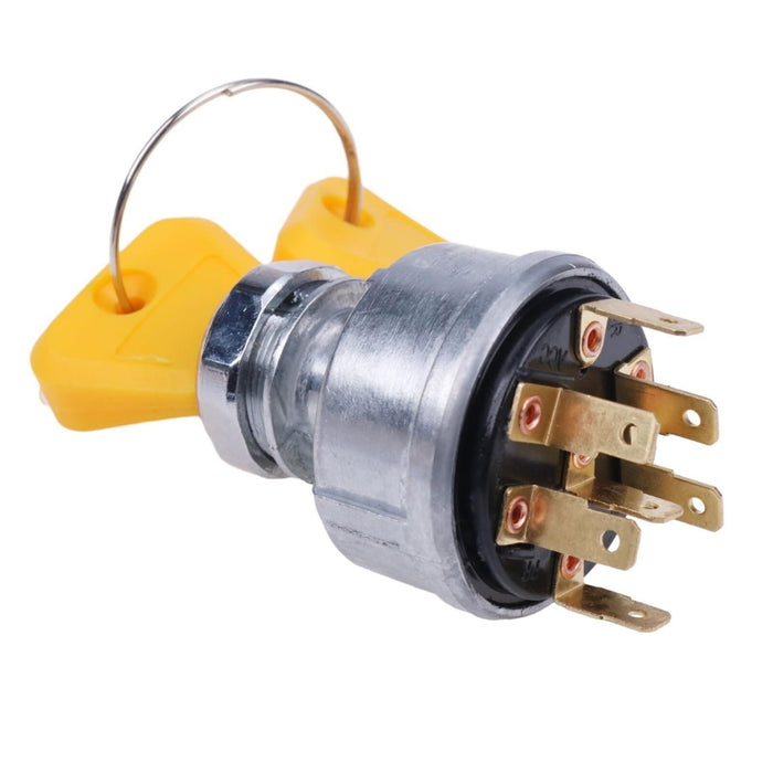 DURAFORCE Ignition Starter Switch for Forklift Clark 2782017 7004147 2368655 2776293 TO015