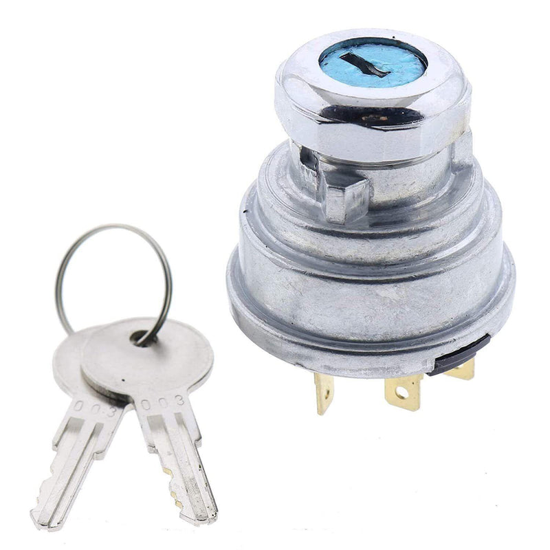 DURAFORCE Ignition Switch AT21880 W/2 Keys for John Deere Tractor 1020 1520 1620 2020 2030
