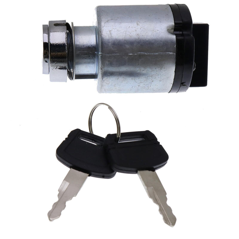 DURAFORCE Ignition Switch W/ 2 keys 4477373 for Hitachi John Deere JD