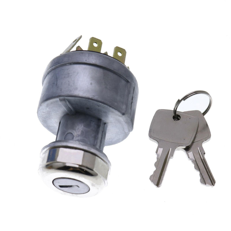 DURAFORCE Ignition Switch W/ 2 Keys D134737 282775A1 for Case Dozer Tractor