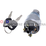 DURAFORCE Ignition Switch W/2 Keys 4 Terminal for Caterpillar E320C E330C