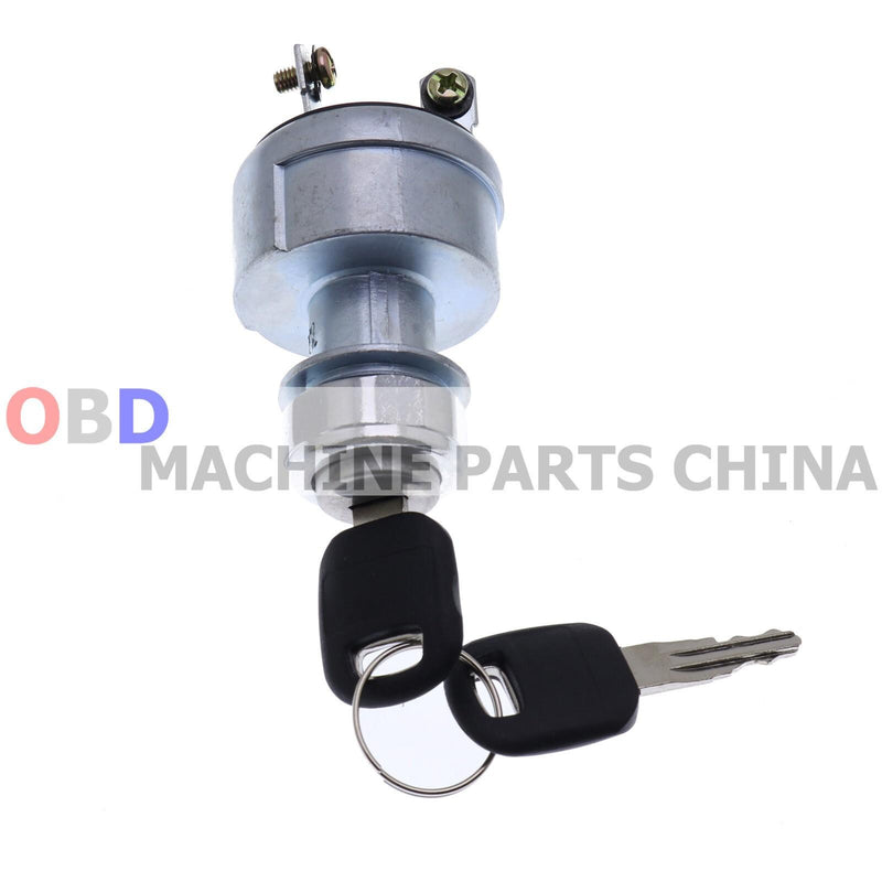 DURAFORCE Ignition Switch W/2 Keys 4 Terminal for Caterpillar E320C E330C
