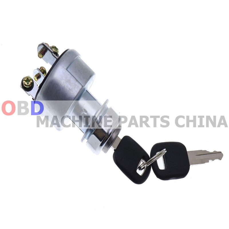 DURAFORCE Ignition Switch W/2 Keys 4 Terminal for Caterpillar E320C E330C