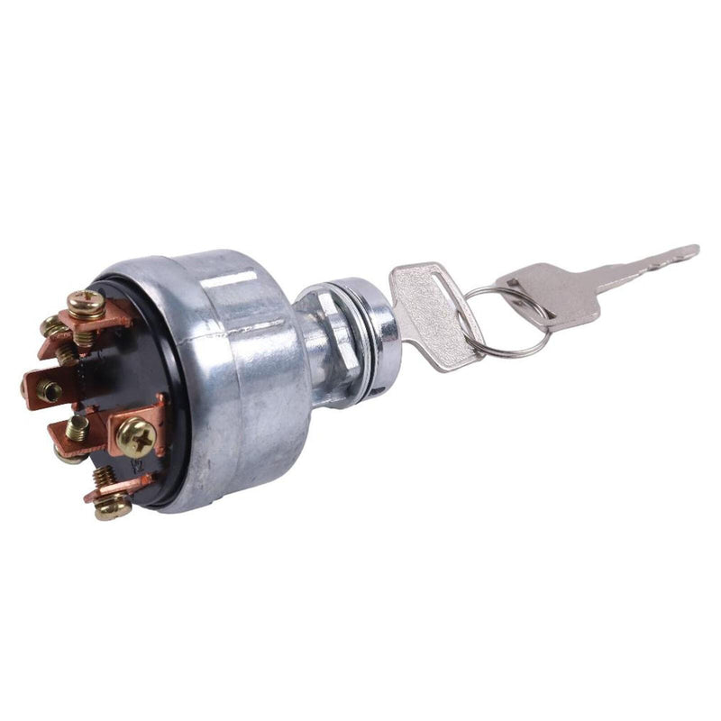 DURAFORCE Ignition Switch W/2 Keys for Satoh S373D Beaver S470 S630D ST1820 ST1840