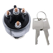 DURAFORCE Ignition Switch with 2 Keys for New Holland Loaders C190 L120 L125 L140 LS150 +