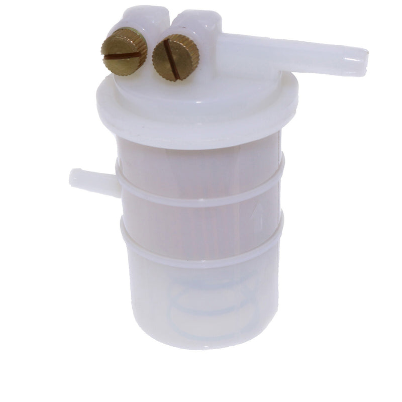 DURAFORCE Inline Fuel Filter for Hitachi Mitsubishi Peljob BF7845 MM33536 Clear 2 screws
