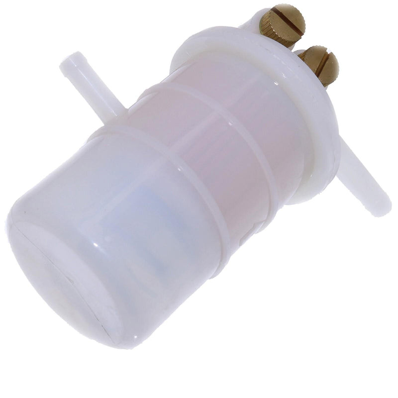 DURAFORCE Inline Fuel Filter for Hitachi Mitsubishi Peljob BF7845 MM33536 Clear 2 screws