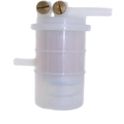 DURAFORCE Inline Fuel Filter for Hitachi Mitsubishi Peljob BF7845 MM33536 Clear 2 screws