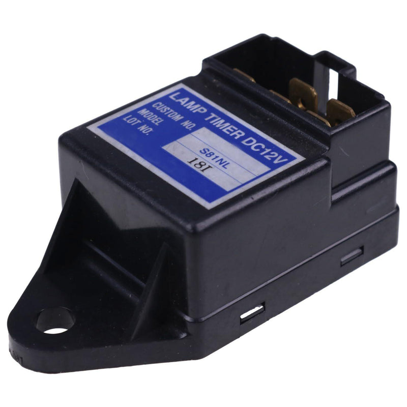 DURAFORCE Lamp Timer Relay SBA385870500 for New Holland TC35 TC35D TC40 TC40D TC45 TC45D