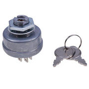 DURAFORCE Lawn Mower Ignition Starter Switch w/ Keys for AM102551, 0052400, 506558701