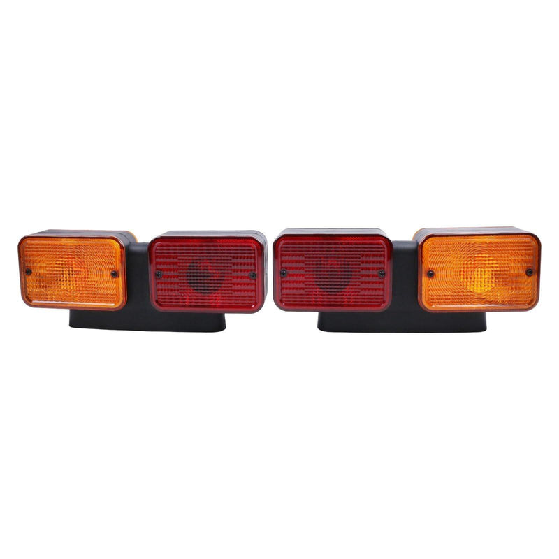 DURAFORCE Left Right Light Lamp Set for John Deere LVA14391 LVA14392 LVA11115 LVA11116