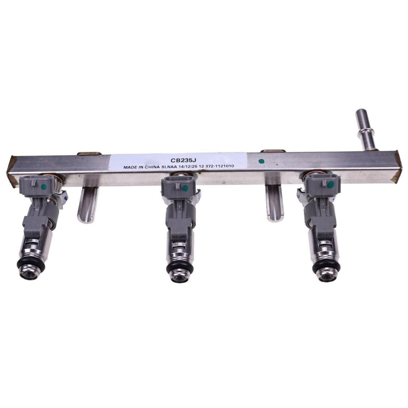 DURAFORCE Manifold Fuel Injector Rail AUC11700 for JD XUV 825E 825M 835E 835M 835R S4