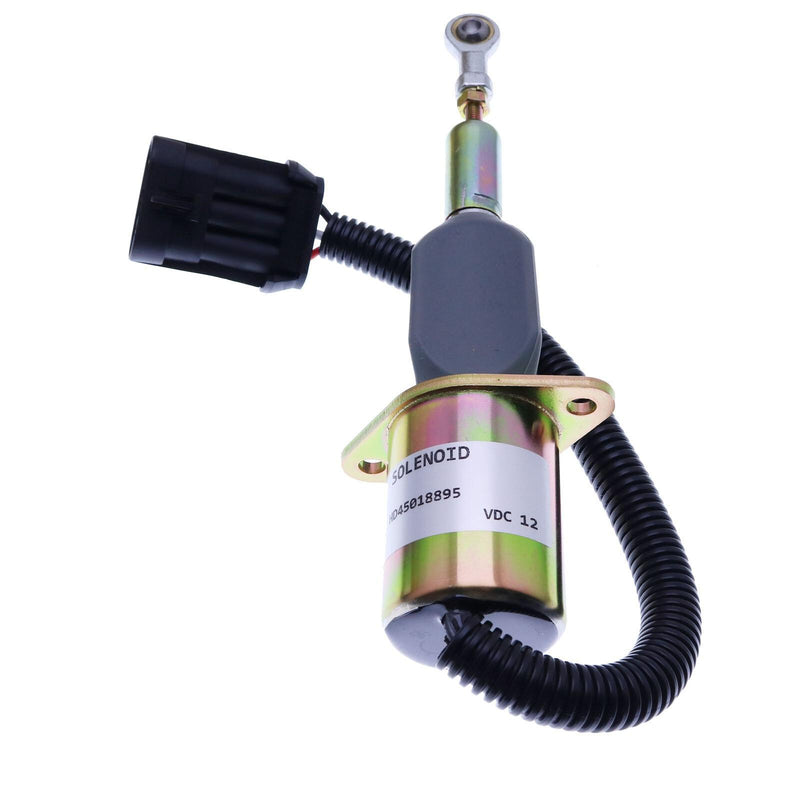 DURAFORCE New 12V Fuel Shutoff Solenoid 82850507 for New Holland 8670 8770 8870 8970 TX34