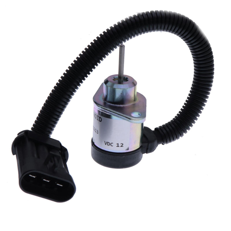 DURAFORCE New 12V Stop Solenoid 1J710-60011 for Kubota V2607 Engine A300 A770 S220 S250