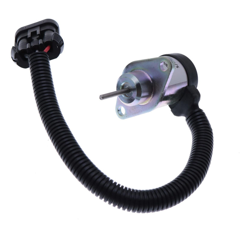 DURAFORCE New 12V Stop Solenoid 1J710-60011 for Kubota V2607 Engine A300 A770 S220 S250
