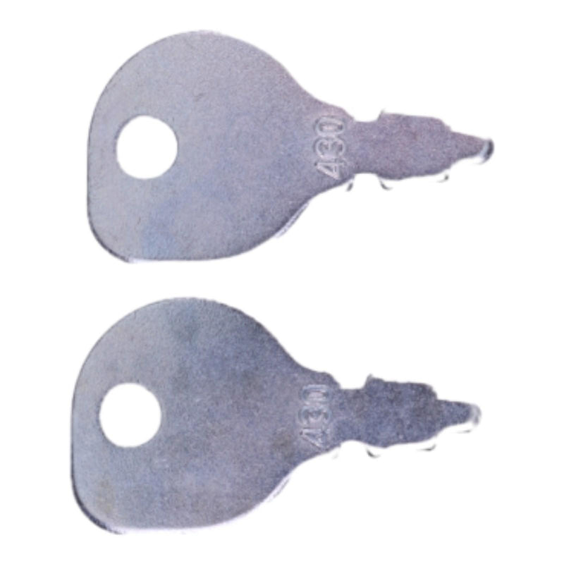 DURAFORCE New 4PCS Ignition Switch Keys 504-00622 for Universal Lawn Mowers Lawn Tractors