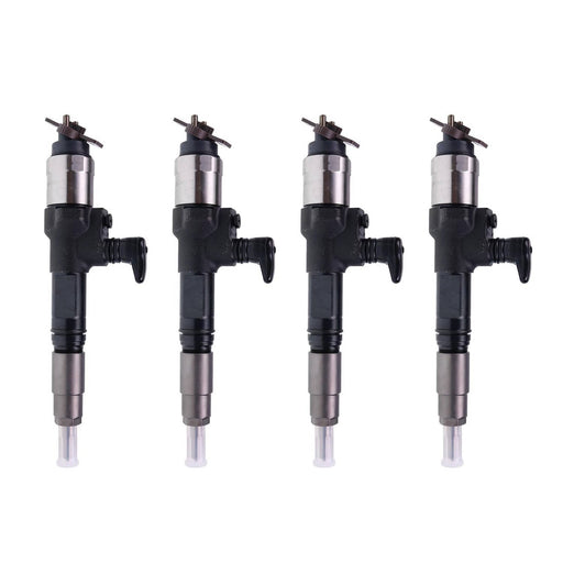 DURAFORCE New 4X Fuel Injector 1J500-53050 1J500-53052 1J574-53051 for Engine Kubota V3800
