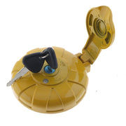 DURAFORCE New FUEL CAP W/2 KEYS 777 For VOLVO EC140 EC210B EC290 EC360 EC330 EC460B