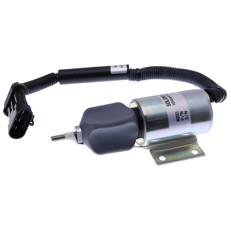 DURAFORCE New Fuel Solenoid Replaces Volvo 59009134 for Ingersoll DD-130 Compactor B5.9-C