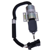 DURAFORCE New Fuel Solenoid Replaces Volvo 59009134 for Ingersoll DD-130 Compactor B5.9-C