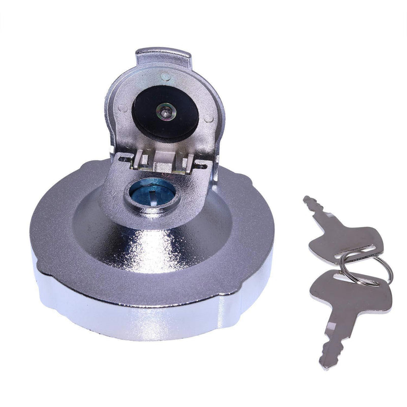 DURAFORCE New Locking Fuel Cap With 2 keys 15521-00500 1552100500 for Takeuchi Equipment