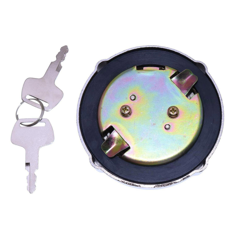 DURAFORCE New Locking Fuel Cap With 2 keys 15521-00500 1552100500 for Takeuchi Equipment