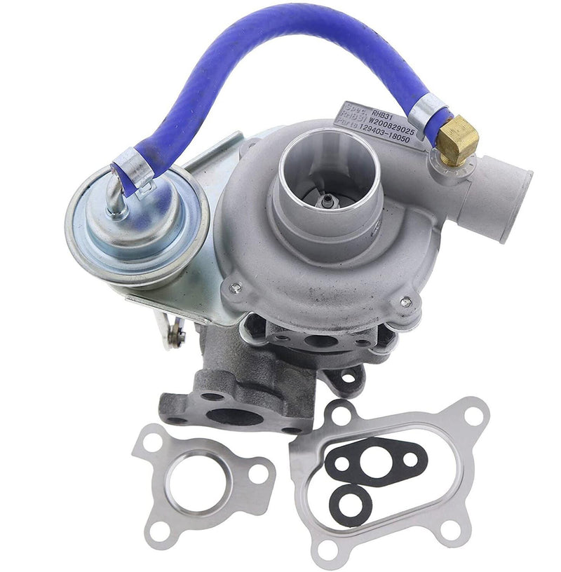 DURAFORCE New Turbocharger YM129403-18050 For YANMAR 3TN84T 3TN84TL-R2B Engine RHB31