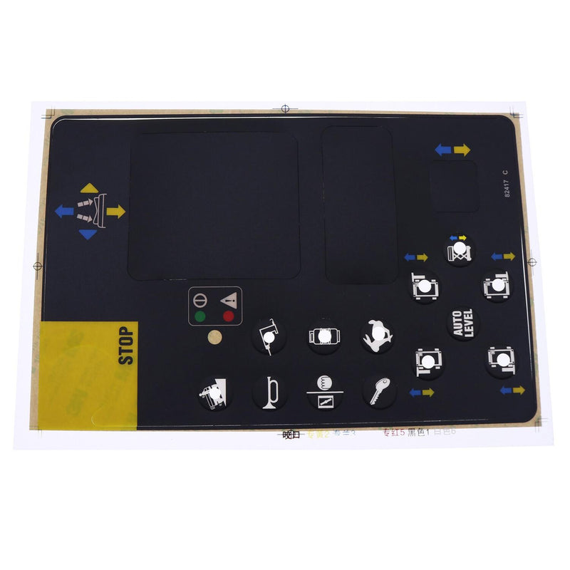 DURAFORCE Platform Control Panel Decal 82417GT 82417 for Genie GS-2668 RT GS-3268 RT