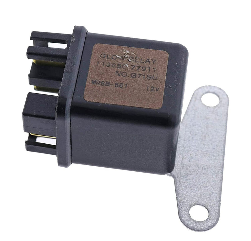 DURAFORCE Preheating Relay 119650-77911 11965077911 for Yanmar 12V