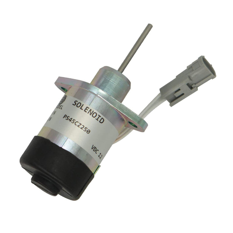 DURAFORCE PS45CZ250 Fuel Shutoff Stop Solenoid For Kubota Actuator Solenoid D1503 V2203