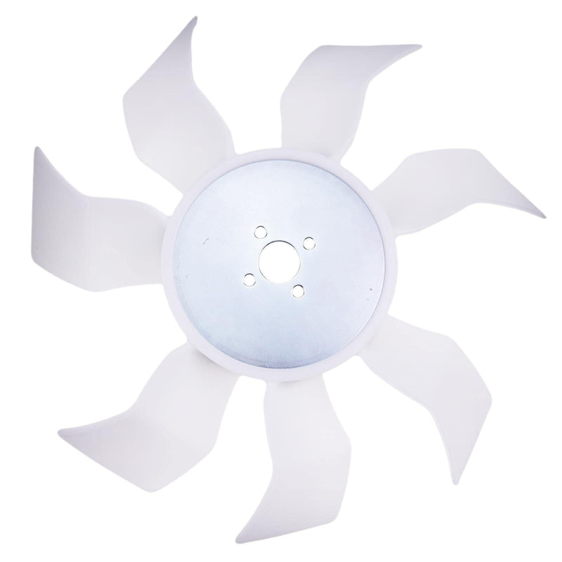 DURAFORCE Radiator Fan for Kubota,17" 7 FIN 1-1/2" Bolt Center 1C010-74110