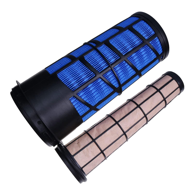 DURAFORCE RE282286 RE282287 Air Filter Kit for John Deere 318D 319D 320D 323D 5045D 5045E