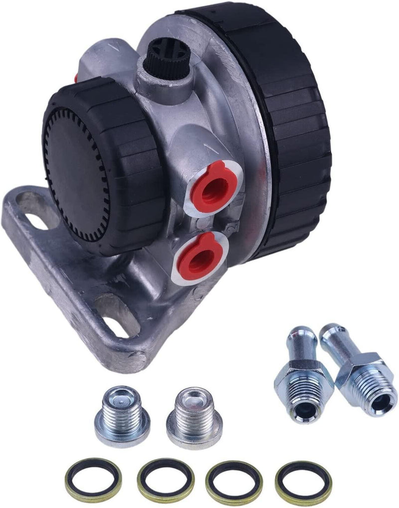 DURAFORCE RE500161 RE70357 Fuel Filter Head Fits John Deere 6415 6510S 6410S 6310S 6420