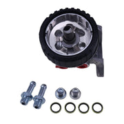 DURAFORCE RE500161 RE70357 Fuel Filter Head Fits John Deere 6415 6510S 6410S 6310S 6420