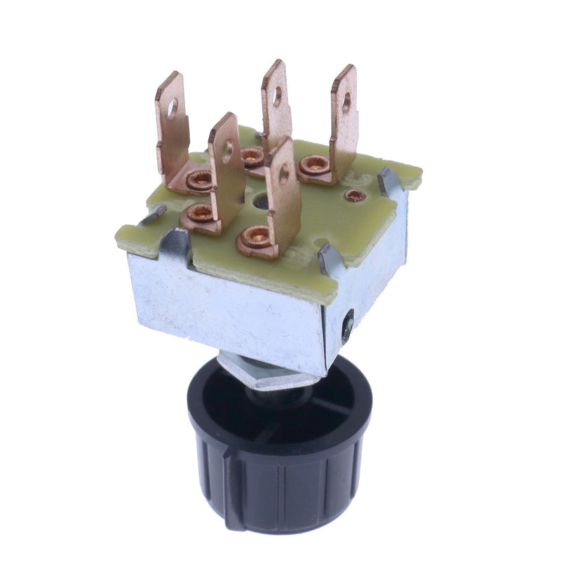 DURAFORCE Rotary A/C3 Speed Blower Switch Universal Type w/ 'Fan' Knob 35702 SW1000C